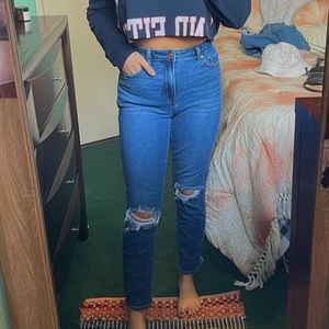 American Eagle Stretch Mom Jeans